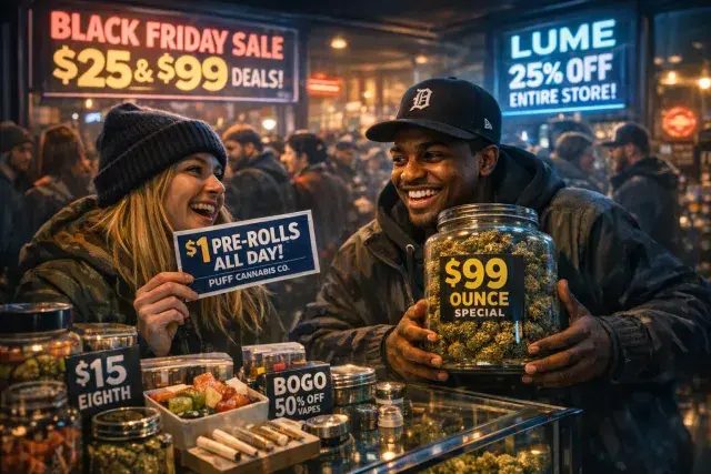 Metro Detroit Dispensaries Roll Out Black Friday Deals on Flower, Carts, and Edibles